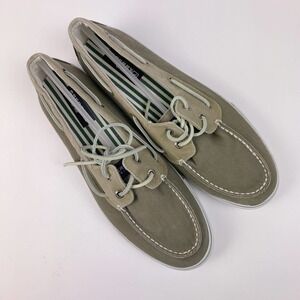 Sperry Bahama II Light Olive Mens Shoes 11.5 0561043